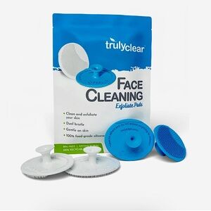 Truly Clear Silicone Exfoliate Pads, 4 Pore Cleaning Patches